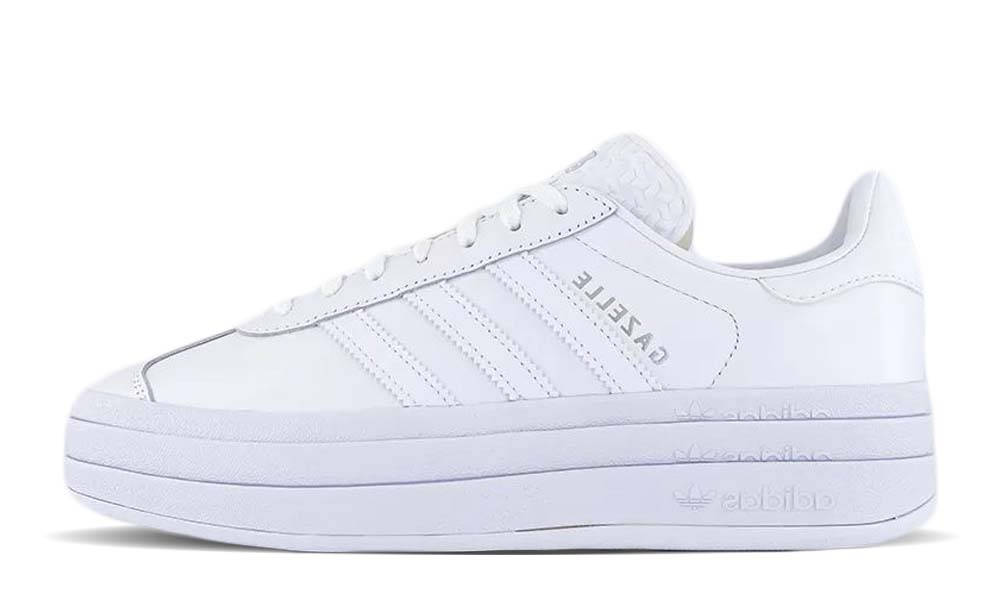 adidas Gazelle Bold Triple White