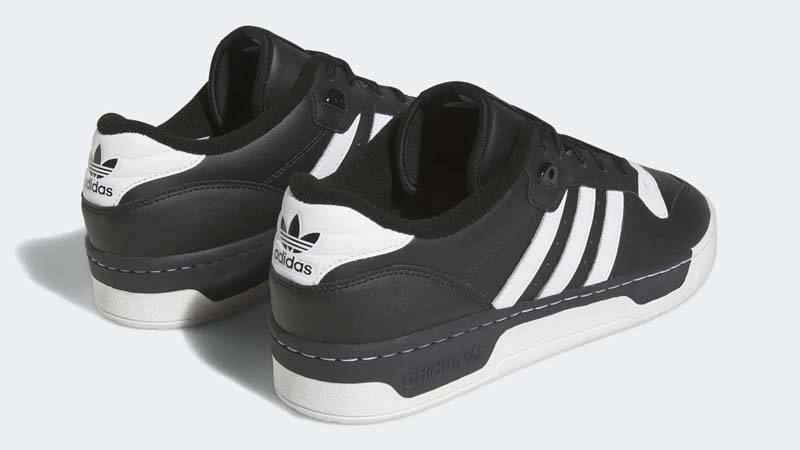adidas Rivalry Low Black White Back