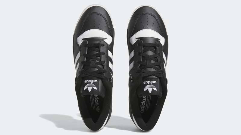 adidas Rivalry Low Black White Middle