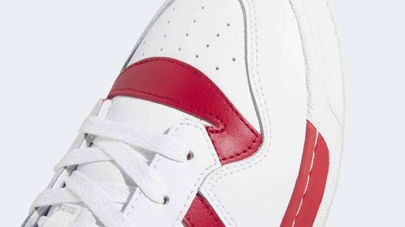 adidas Rivalry Low Power Red Closeup
