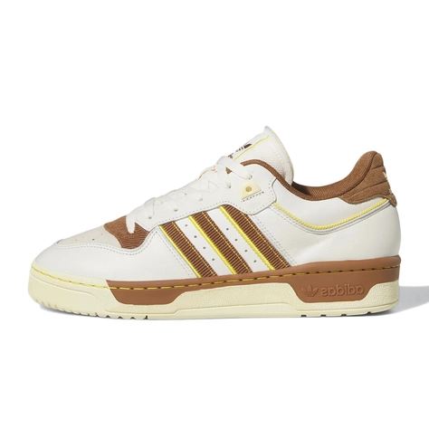 adidas Rivalry Low White Wild Brown FZ6317 Front