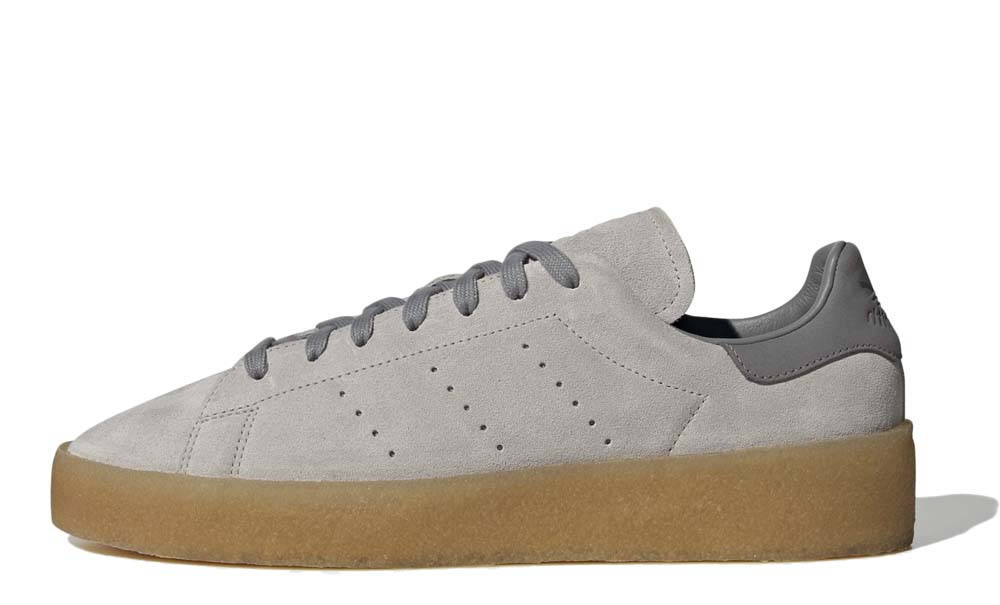 Stan smith gray on sale suede