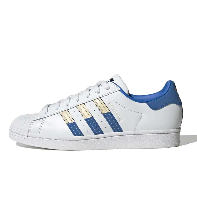 adidas Superstar White Bright Royal | Where To Buy | HQ2167 | The Sole ...