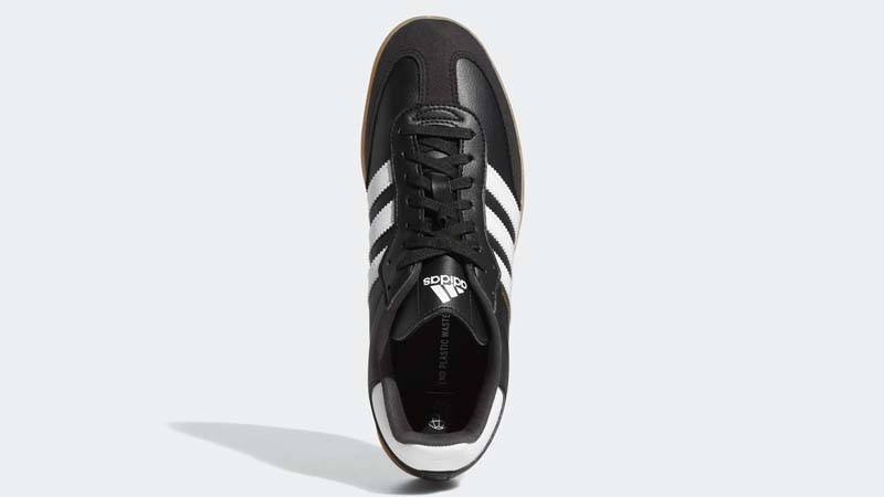 adidas gazelle silver green womens Adidas Samba Vegan "Black Gum"  StrideTribe