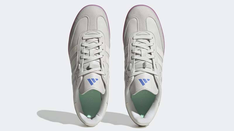 adidas Velosamba Vegan Grey Lucid Fuchsia Middle