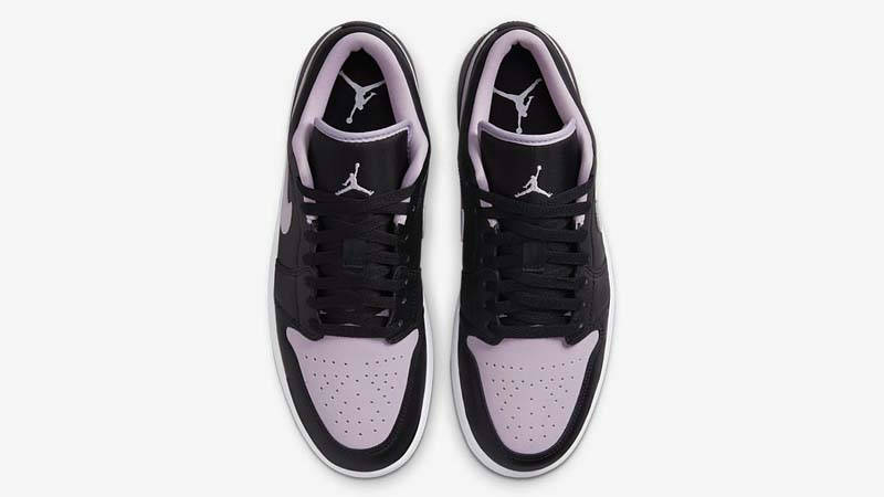 Air Jordan 1 Low Black Lilac Middle