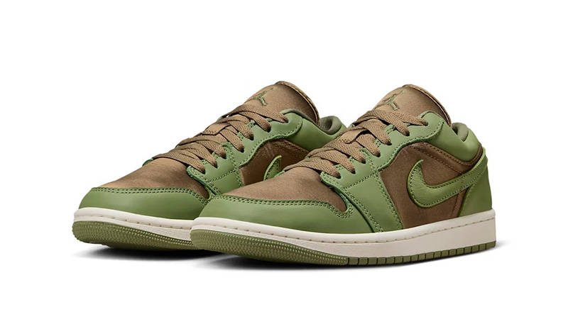 Air Jordan 1 Low Brown Kelp front
