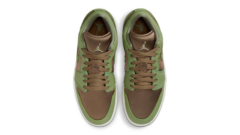 Air Jordan 1 Low Brown Kelp middle