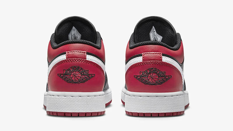 Air Jordan 1 Low GS Alternate Bred Toe 553560-066 Back