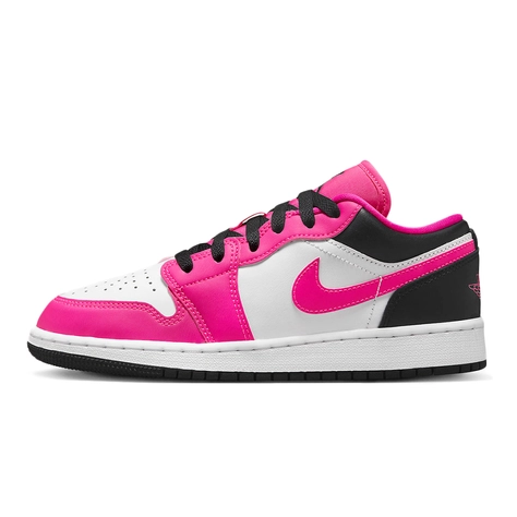 уцінка❗кроссовки кросівки nike air jordan 1 retro white pink black Low GS Fierce Pink DZ5365-601
