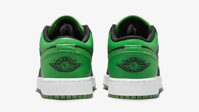 Air Jordan 1 Low GS Lucky Green 553560-065 Back