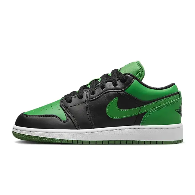 Air Jordan 1 Low GS Lucky Green | Where To Buy | 553560-065 | The Sole ...