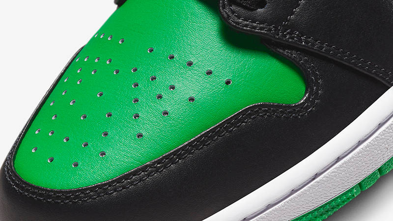 Air Jordan 1 Low Lucky Green 553558-065 Detail