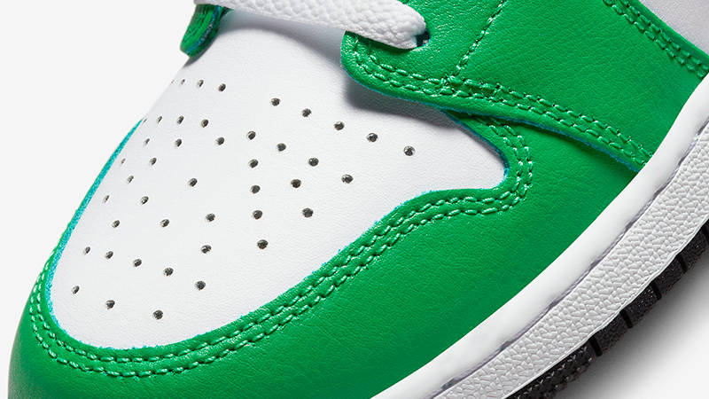 Air Jordan 1 Mid GS Celtics DQ8423-301 Detail