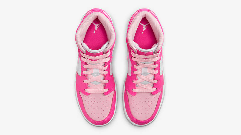 Air Jordan 1 Mid GS Fierce Pink FD8780-116 Top