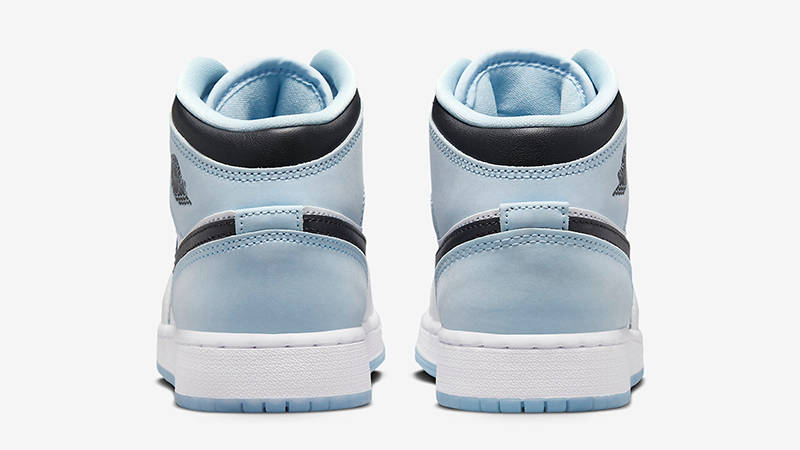 Air Jordan 1 Mid GS White Black Blue DV1337-104 Back