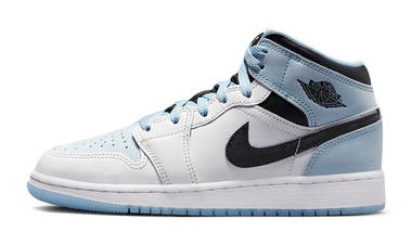 Air Jordan 1 Mid GS White Black Blue DV1337-104