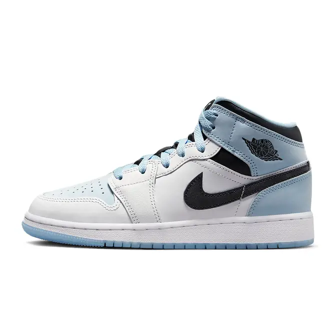 Air Jordan 1 Mid GS White Black Blue | Where To Buy | DV1337-104 | The ...