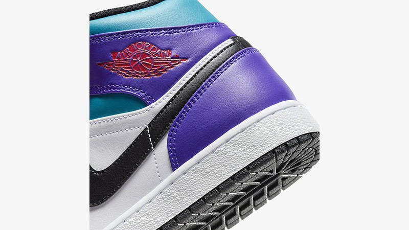 jordan turquoise and purple