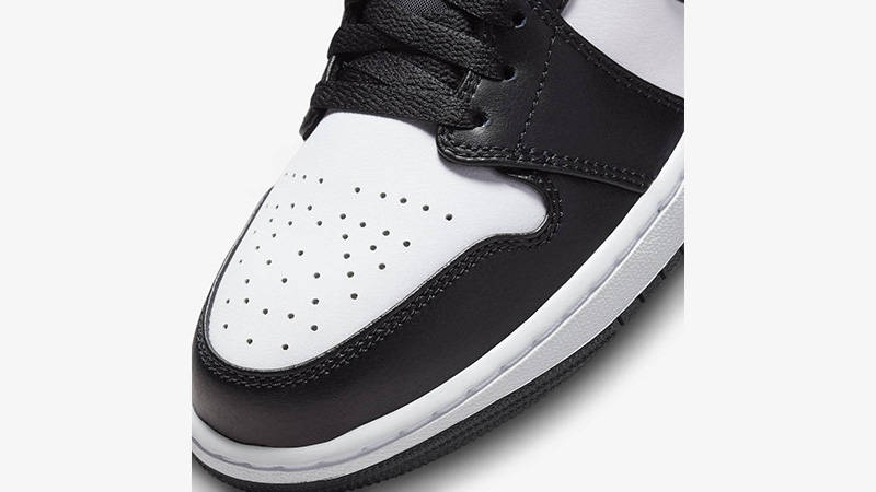 Air Jordan 1 Mid Teal Purple DQ8426-154 toebox