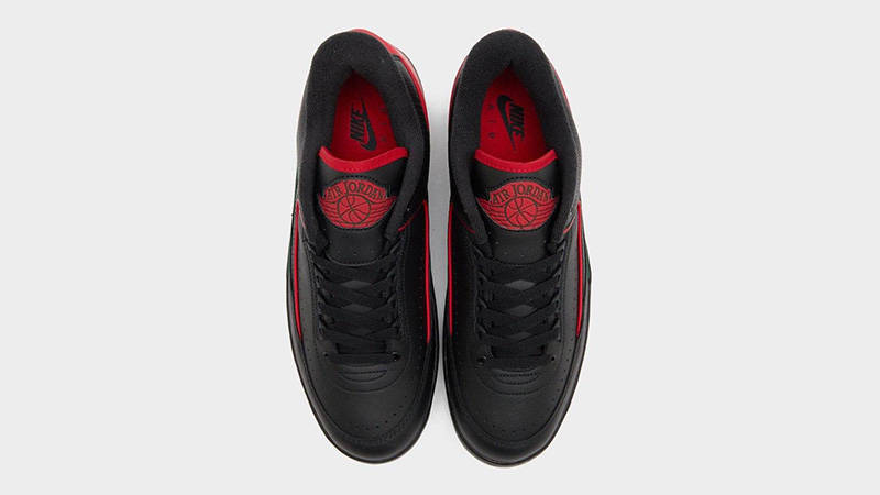 Air Jordan 2 Low Christmas Black middle