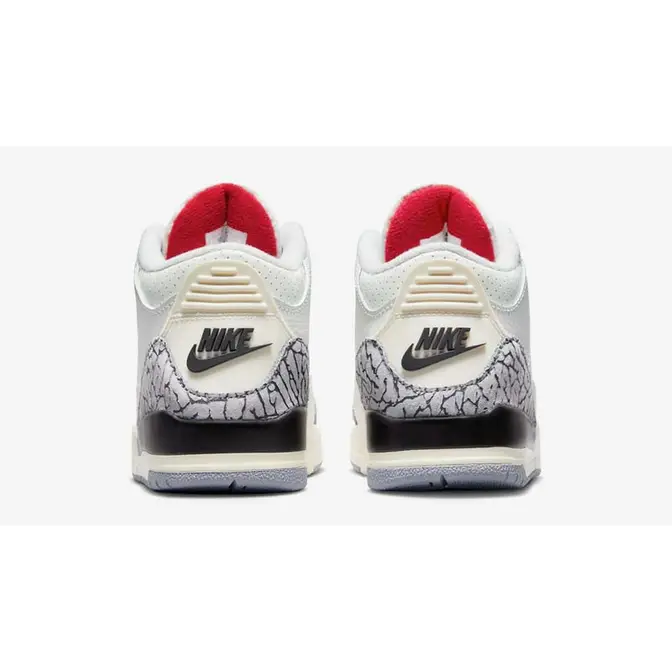 Air Jordan 3 Pre-School PS White Cement Reimagined | Where To Buy ...