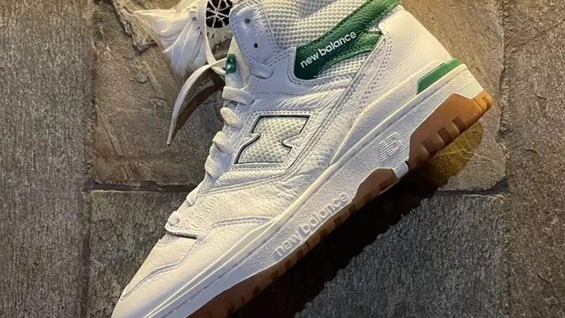 Aimé Leon Dore x New Balance 650R White Green Gum