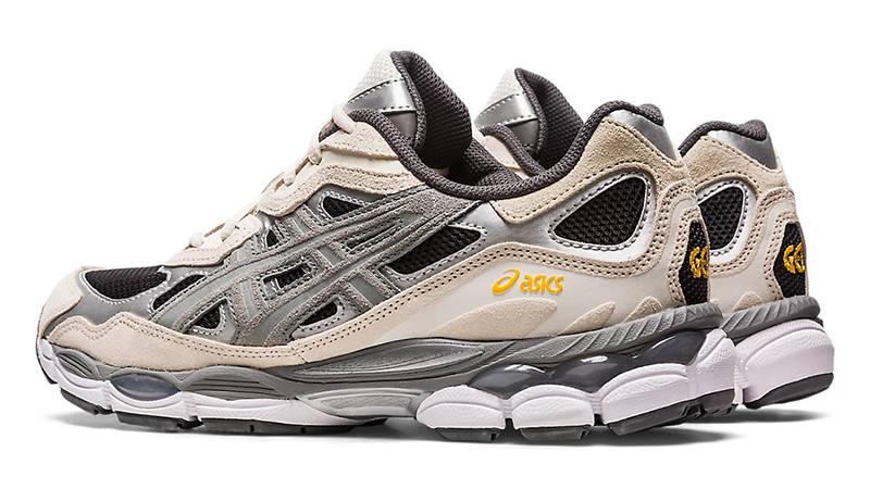 ASICS GEL-NYC Black Clay Grey 1201A789-001 Back