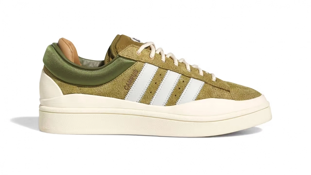 The Bad Bunny x adidas Campus Light Takes on an "Olive" Hue
