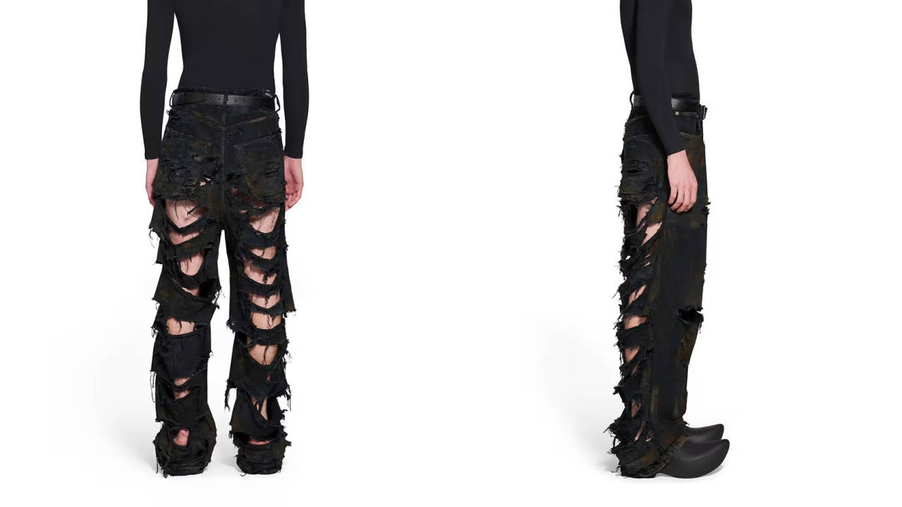 For Just $5,600 USD, You Too Can Own Half a Balenciaga Denim Jacket