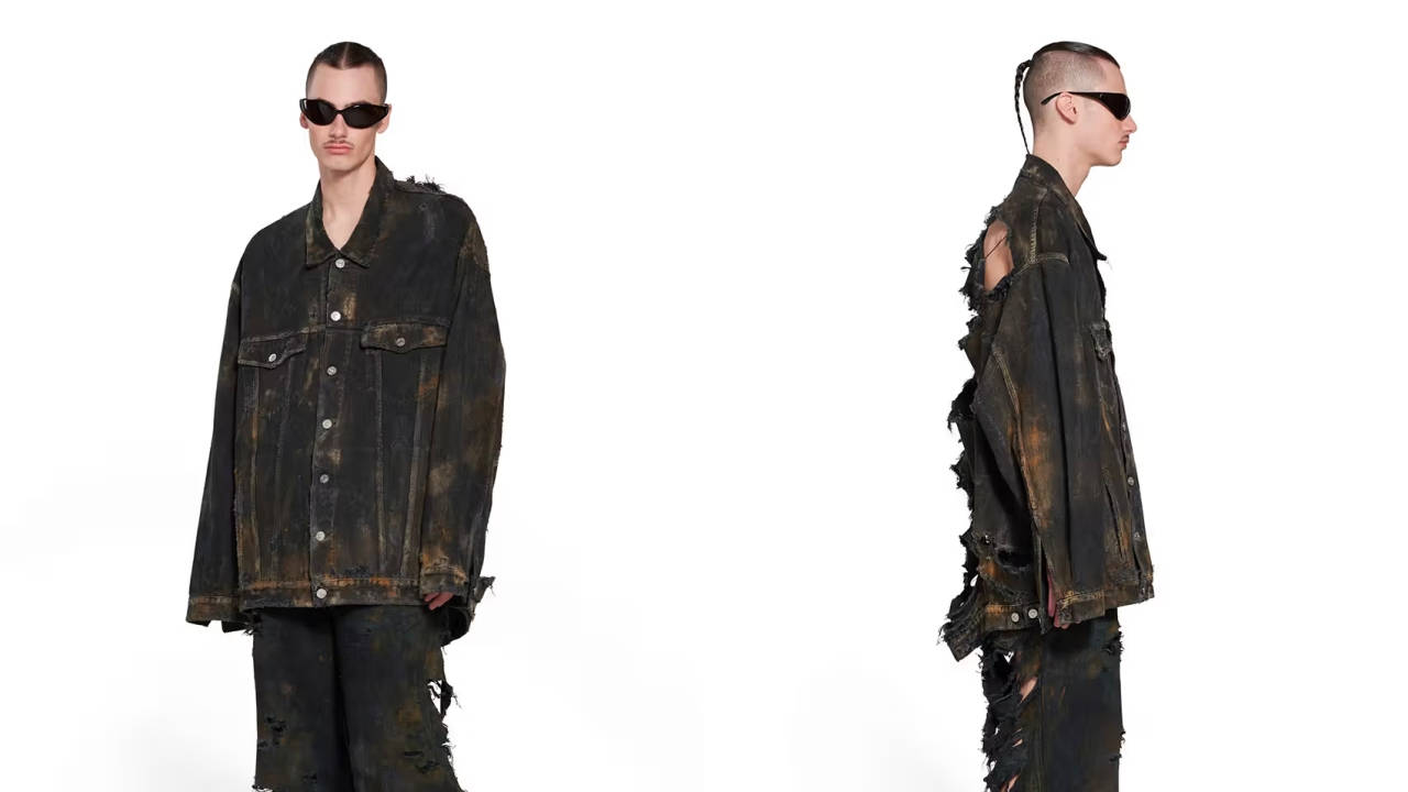 For Just $5,600 USD, You Too Can Own Half a Balenciaga Denim Jacket