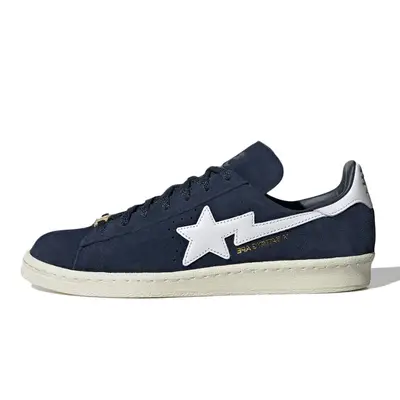 BAPE x adidas Campus 80s Collegiate Navy | Where To Buy | ID4770 | The ...