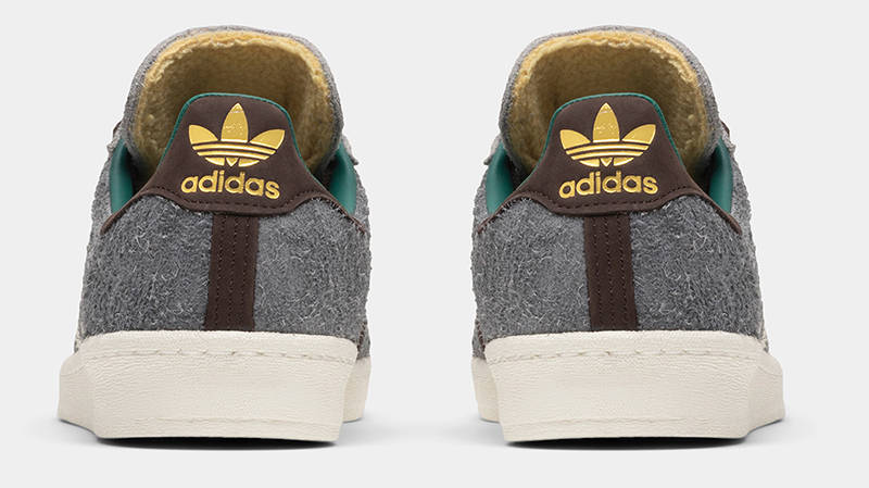 Bodega x Beams x adidas Campus Grey Green ID2379 Back