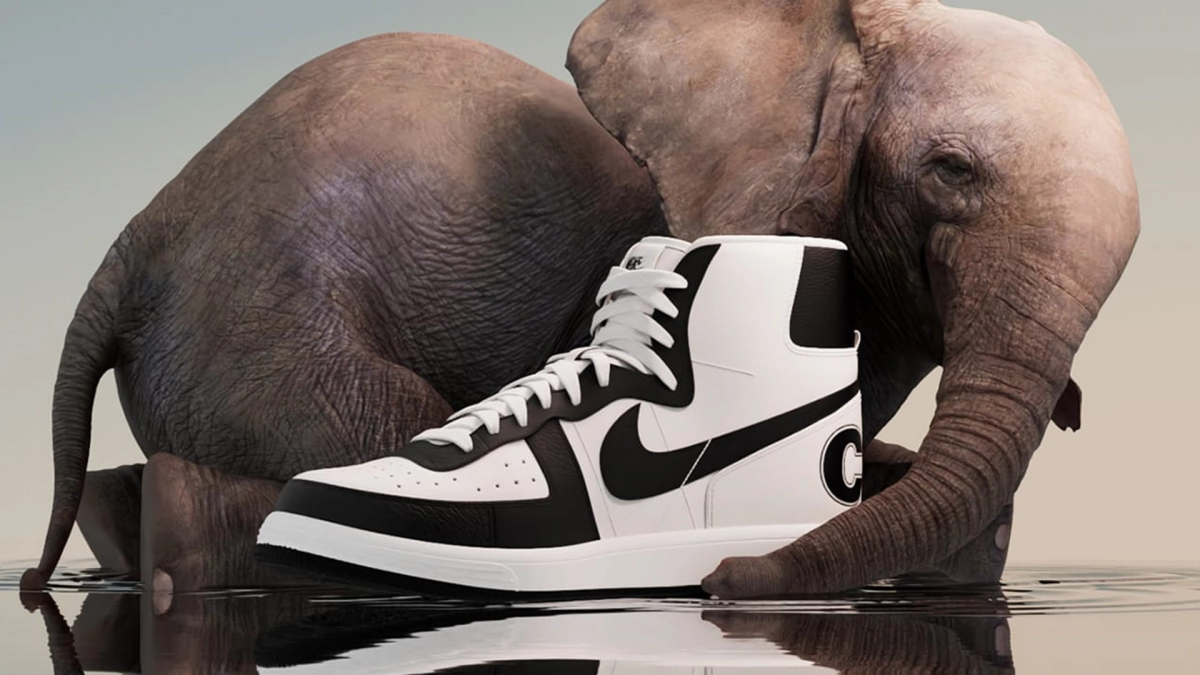 COMME des GARÇONS and thea Nike take it back to ‘85 with the Archival Classic Terminator