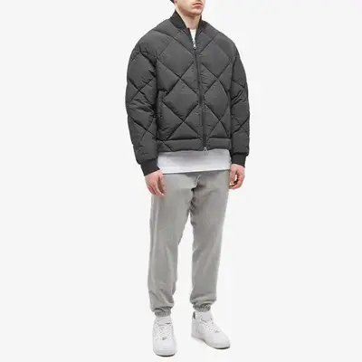 Who should the Cole Haan GrandPro Rally Canvas Court Bomber Jacket Black Full Image