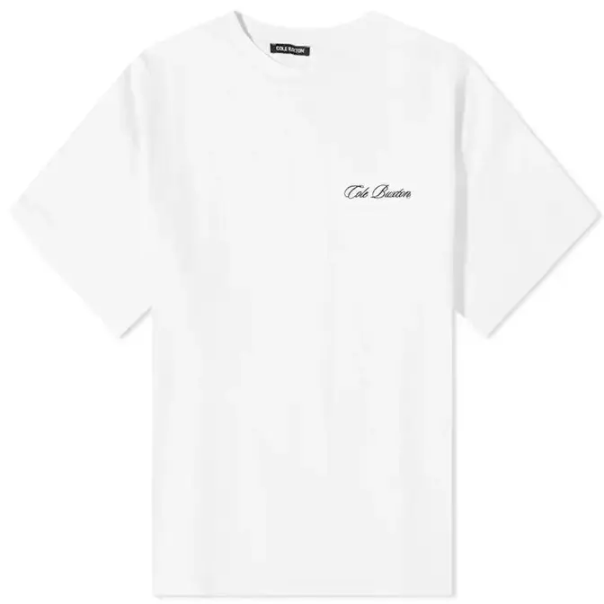 Issue dun cursus type école de stylisme Embroidery Tee White Feature