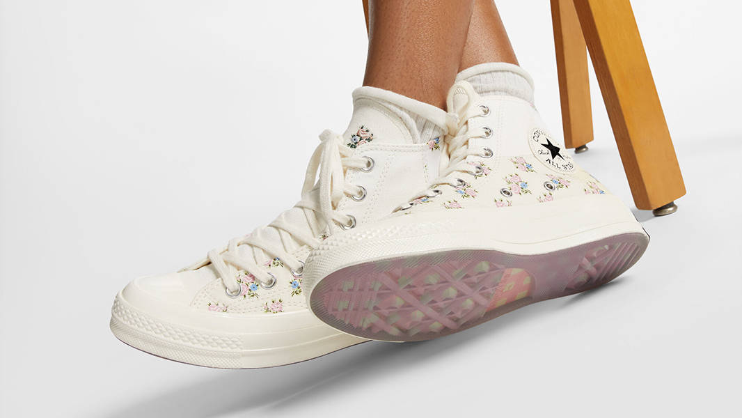 vintage floral chuck 70 high top