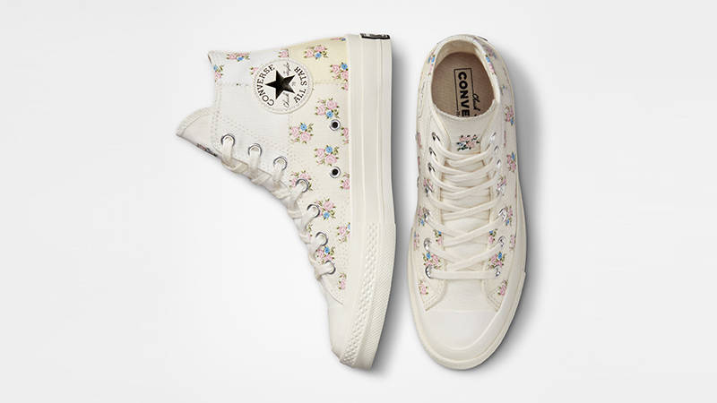 Converse Chuck 70 Patchwork Floral White A05193C Top