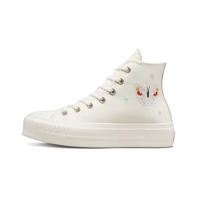 Converse Chuck Taylor Lift Platform Butterfly Wings High Egret | Where ...