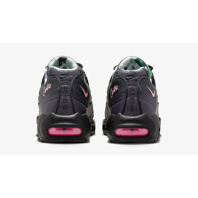 Corteiz x Nike Air Max 95 Pink Beam FB2709-001 Back
