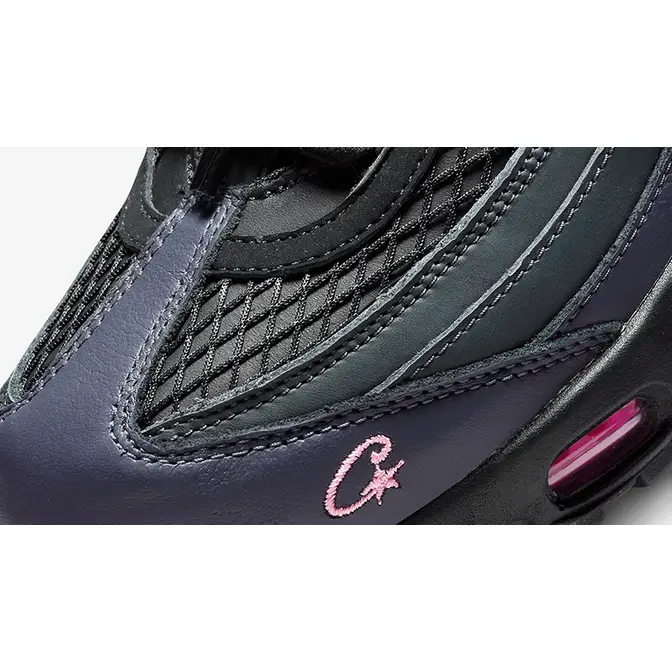 Corteiz x Nike Air Max 95 Pink Beam FB2709-001 Detail