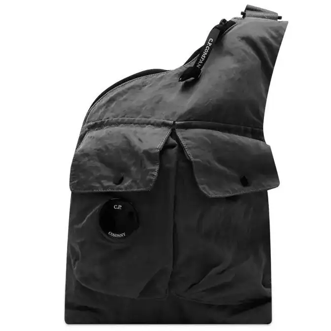 C.P. Company Lens Single Strap Cross Body Bag Black Feature