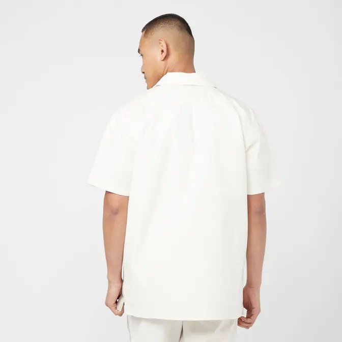 Floyen M Jacket Sleeve Shirt White Backside
