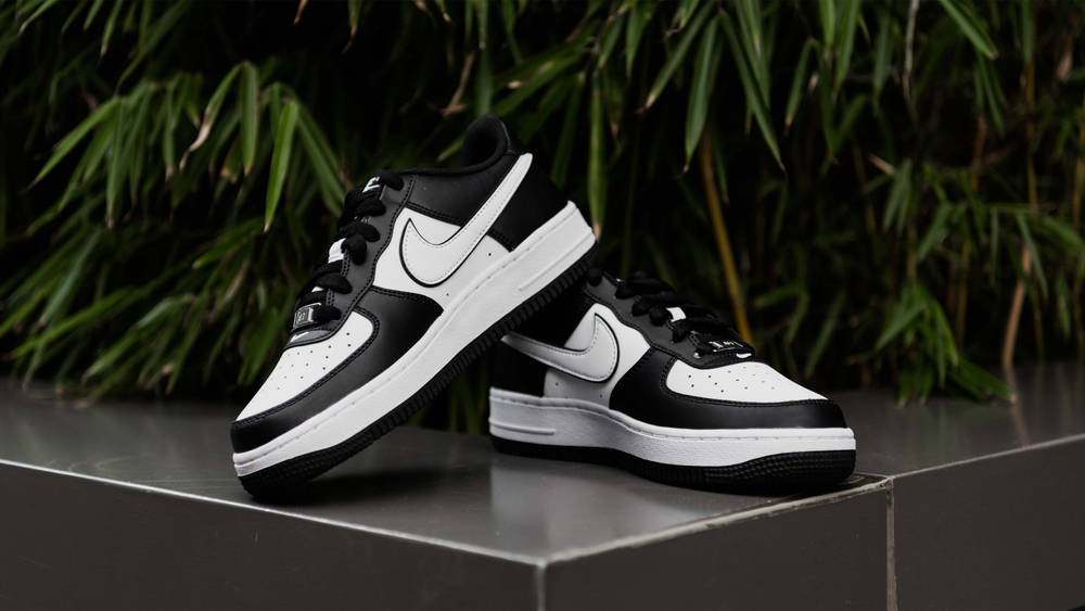 Image via The Sole Supplier We're Going Wild For Nike's Panda Air Force 1