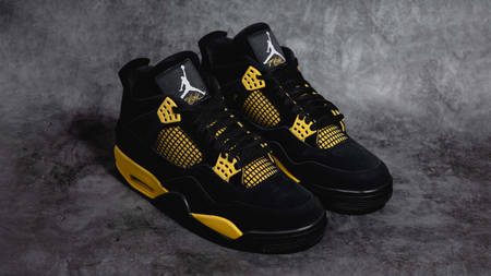 The Air Jordan 4 "Thunder" Is Now Available on Sole Market