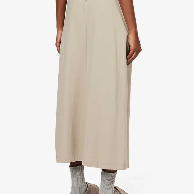 Fear of God ESSENTIALS Brand Tab Cotton Midi Skirt Where To Buy