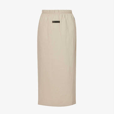 Fear of God ESSENTIALS Brand-Tab Cotton Midi Skirt