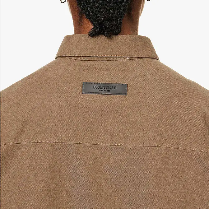Fear of God ESSENTIALS Cotton Shirt | Where To Buy | R03991672 | The ...