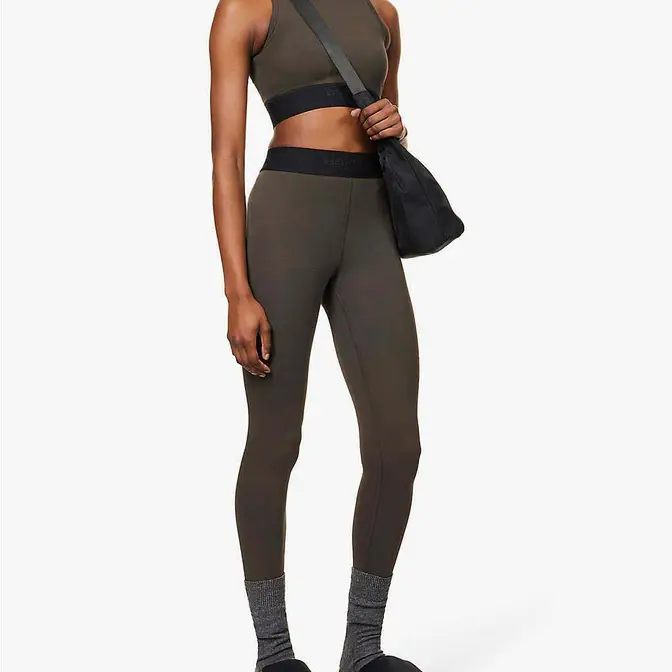 Buy Fear of God Essentials women athletic legging in black for