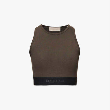 Fear of God ESSENTIALS Sport Cropped Top